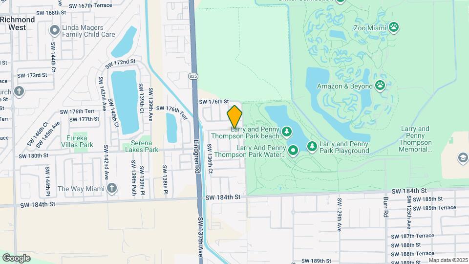 13440 SW 178th St Map and Location Details