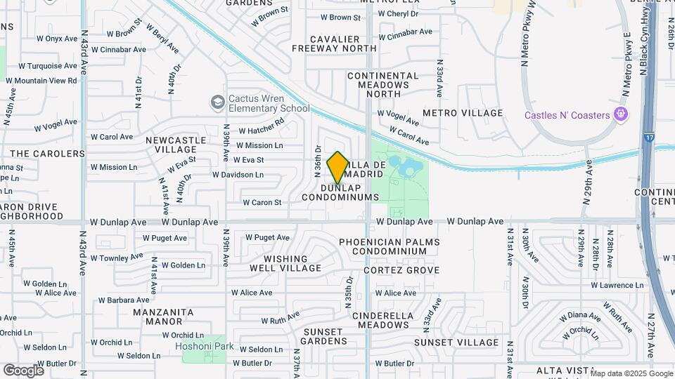 3526 W Dunlap Ave Map and Location Details