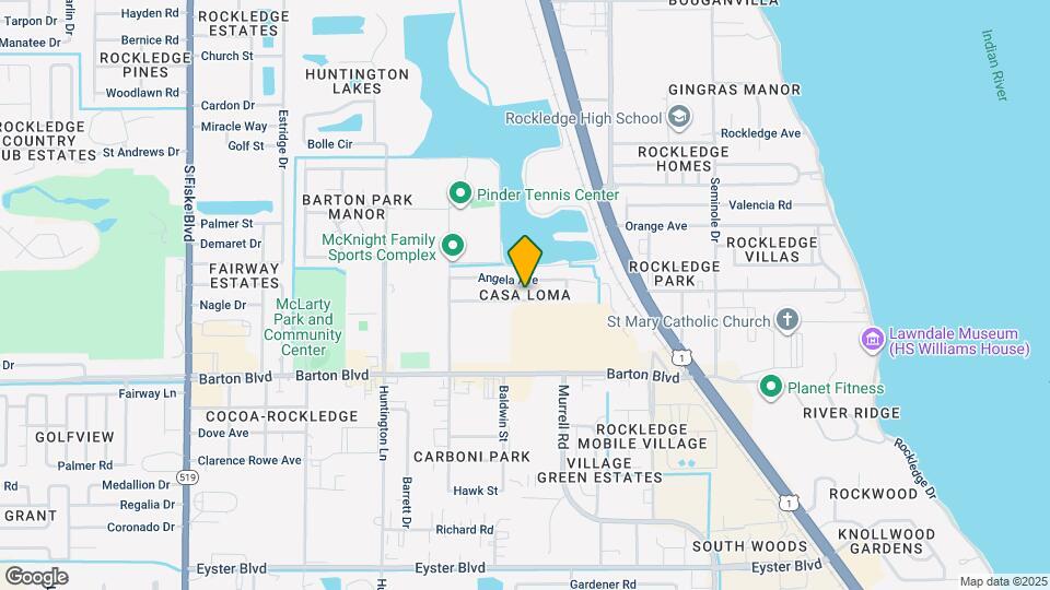 824 Faull Dr Map and Location Details