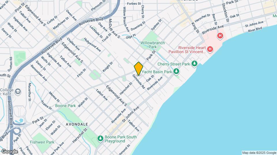 3221 Herschel Street, Unit 2 Map and Location Details