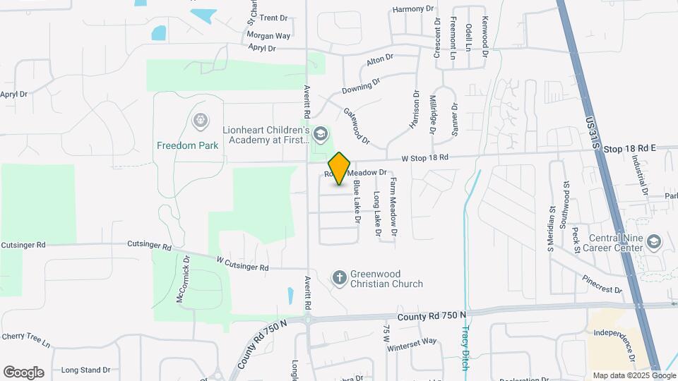 648 Cloverfield Ln Map and Location Details