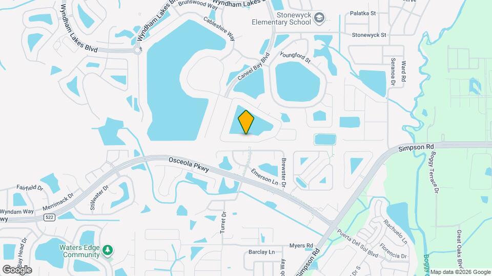 1718 Thetford Cir Map and Location Details