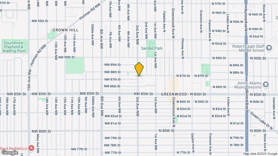 8628A 3rd Ave NW Map and Location Details