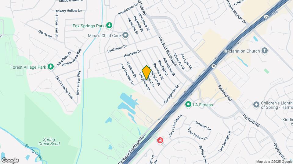 28926 Sedgefield St Map and Location Details