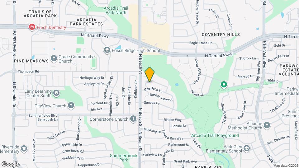 8136 Zion Trail Map and Location Details