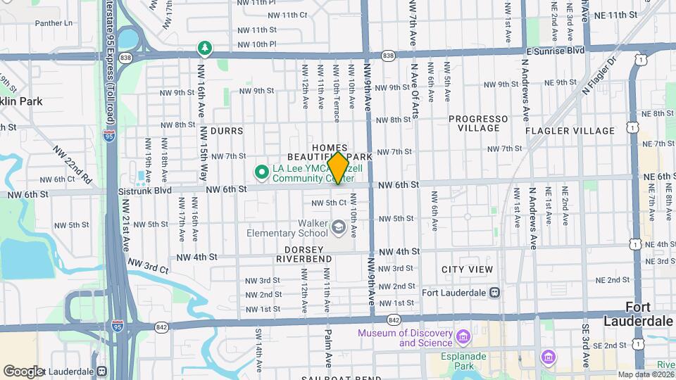 1020 NW 6th St Map and Location Details