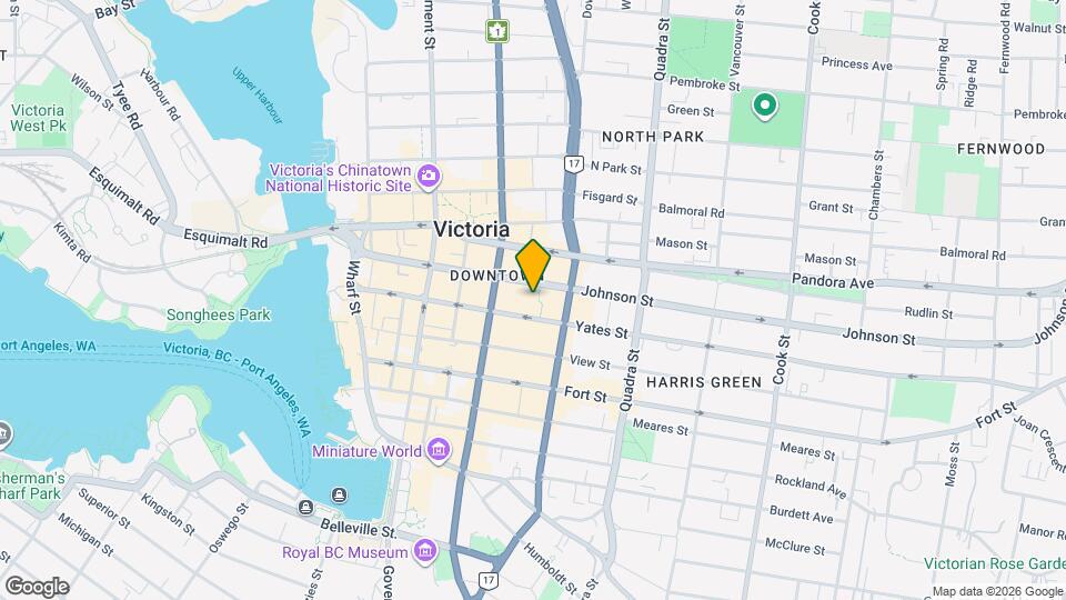 728 Yates St Map and Location Details