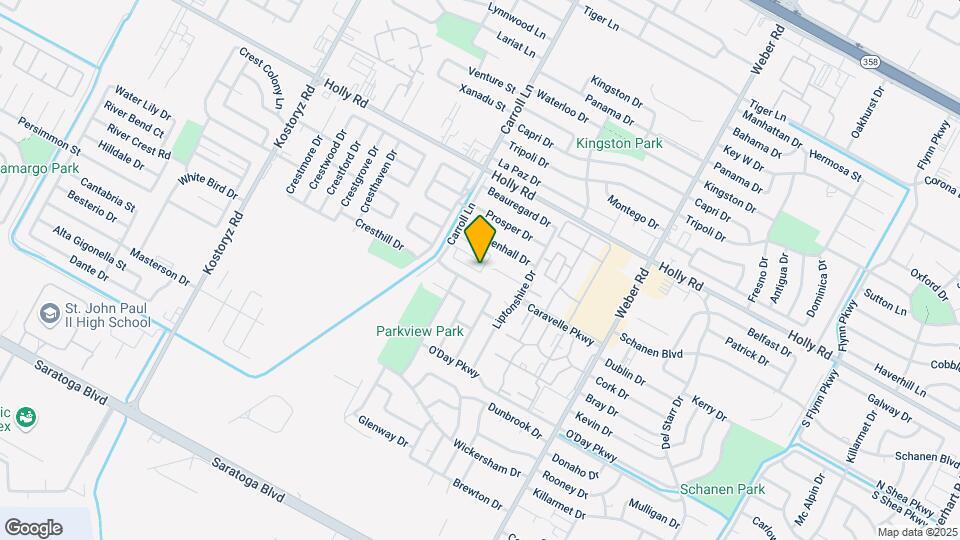 3617 Crestbrook Ct Map and Location Details