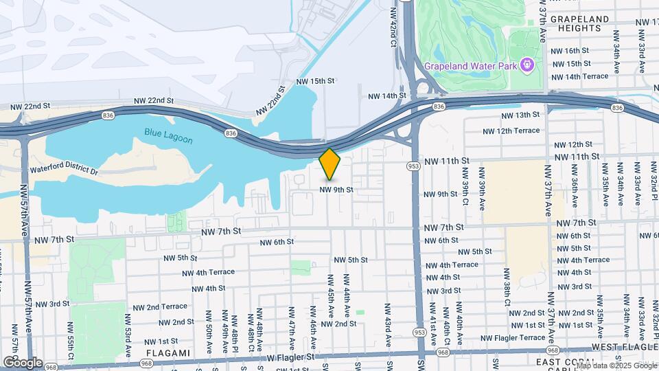 4495 NW 9th St Map and Location Details