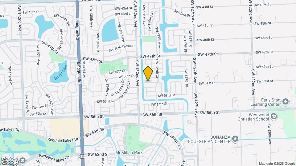 13008 SW 50th Ln Map and Location Details