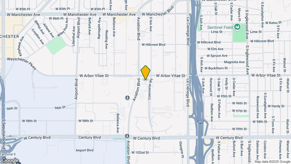 5517 W 93rd St Map and Location Details