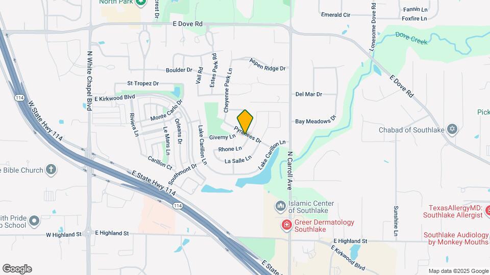 920 Rhone Ln Map and Location Details