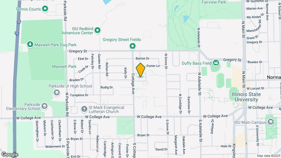 1504 Ensign Dr Map and Location Details