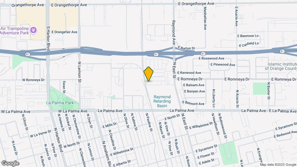 800 E Balsam Ave Map and Location Details