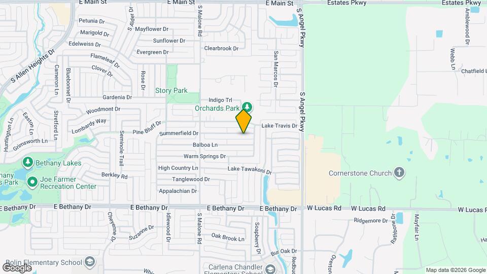 1700 Summerfield Dr Map and Location Details