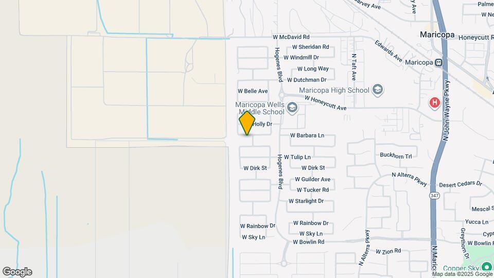 46129 W Barbara Ln Map and Location Details