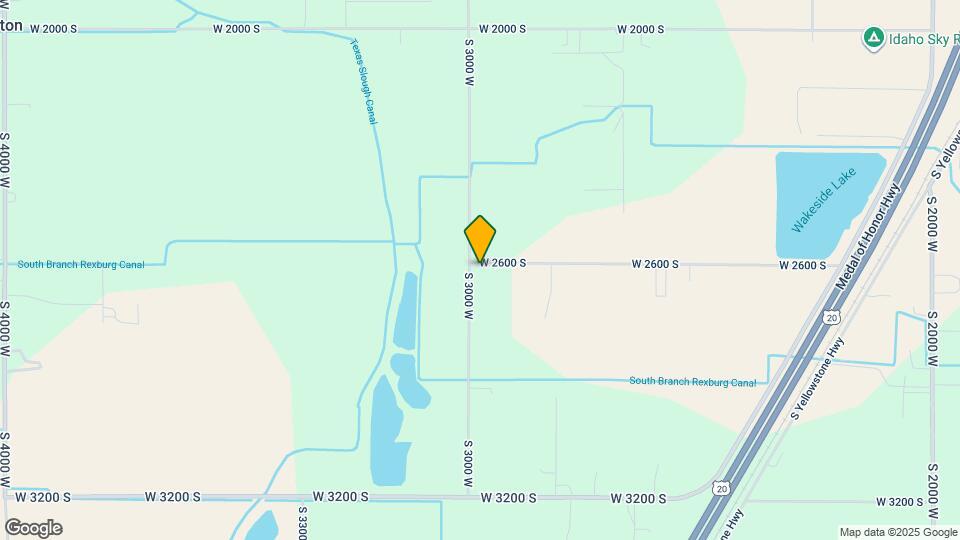 2616 S 3000 W Map and Location Details