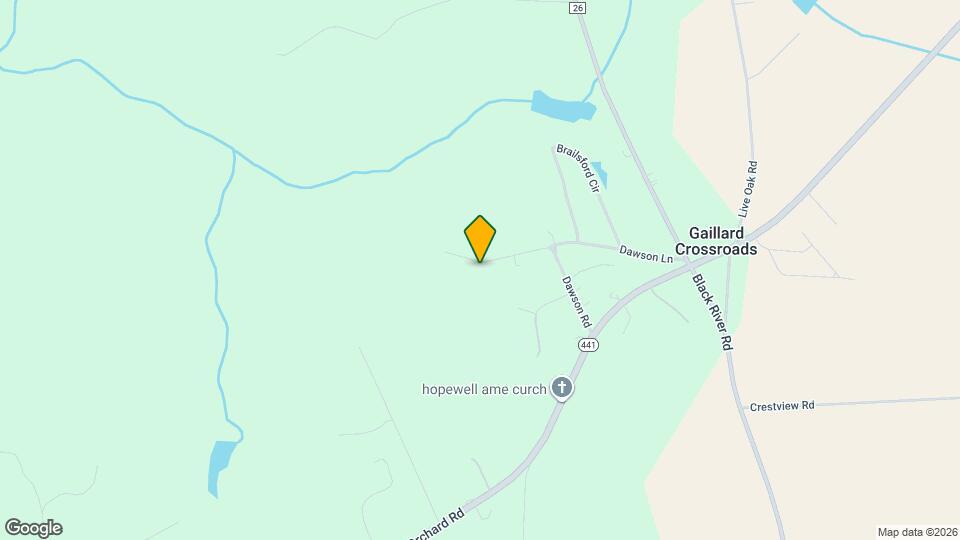 4620 Dawson Rd Map and Location Details