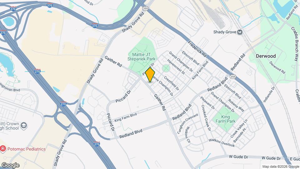 725 Ridgemont Ave Map and Location Details