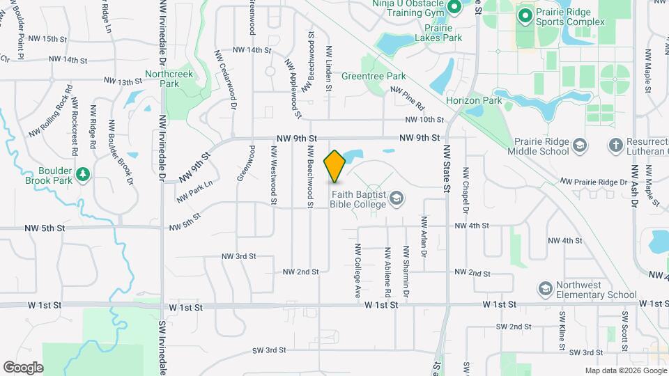 2720 NW Casey Jones Ln Map and Location Details