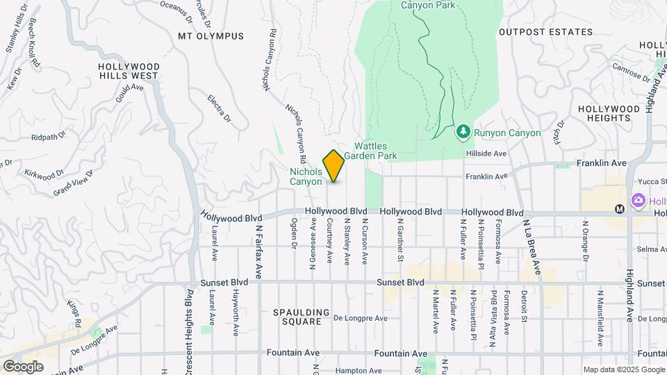 1742 Courtney Ave Map and Location Details