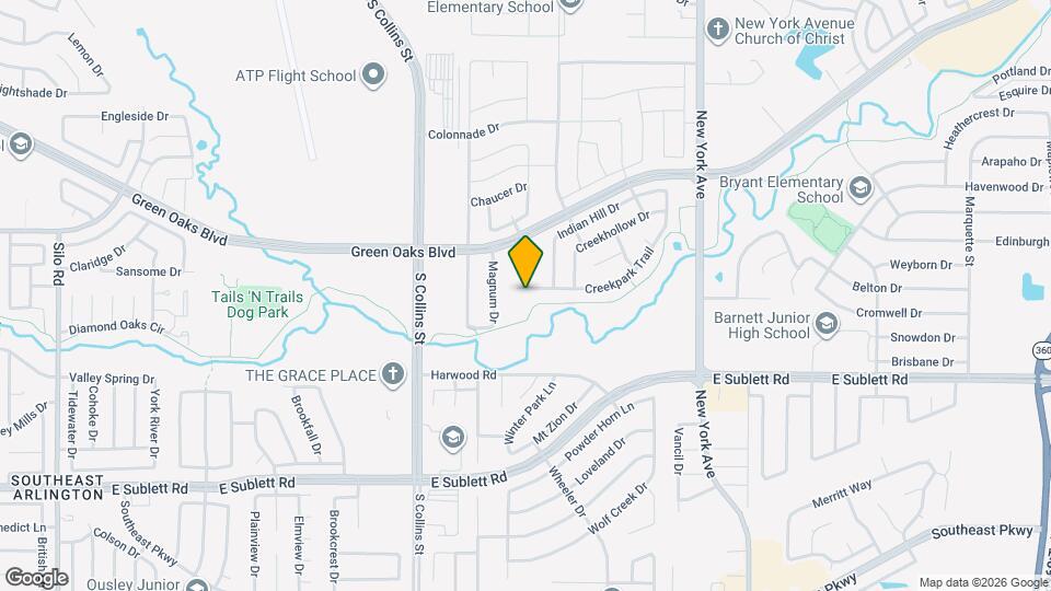 1508 Creekpark Ct Map and Location Details