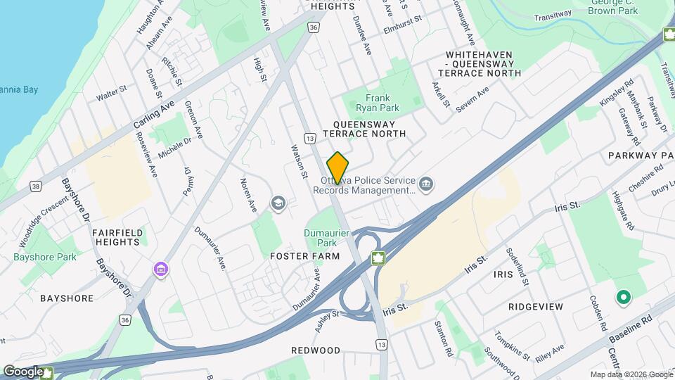1015 Pinecrest Rd Map and Location Details