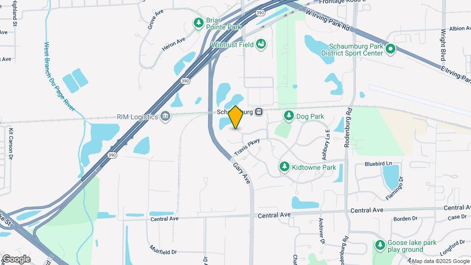 1545 Thornfield Ln Map and Location Details