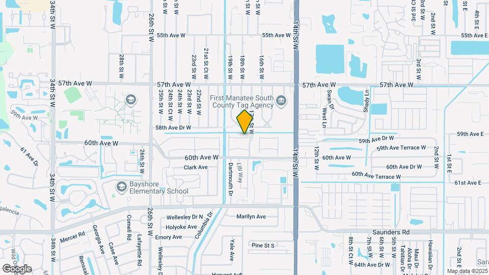 1818 Restful Dr Map and Location Details