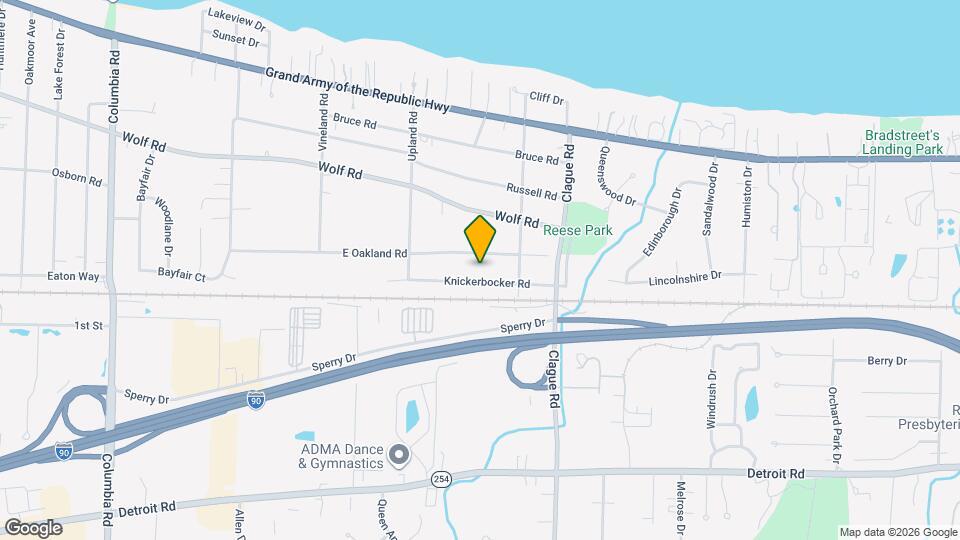 24000 Knickerbocker Rd Map and Location Details