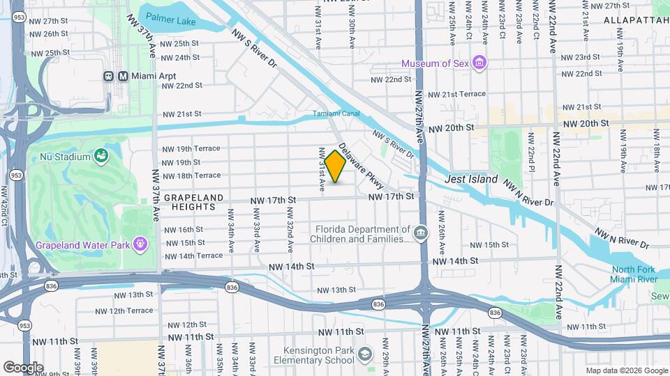 3054 NW 18th St Mapa y Detalles de la Ubicación