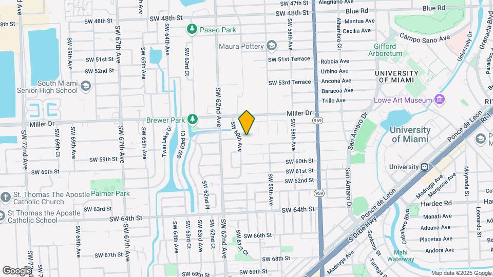 5780 SW 59th Pl Map and Location Details