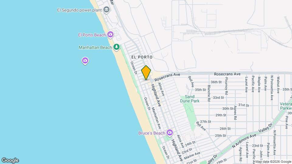 209 Rosecrans Ave, Unit B Mapa y Detalles de la Ubicación