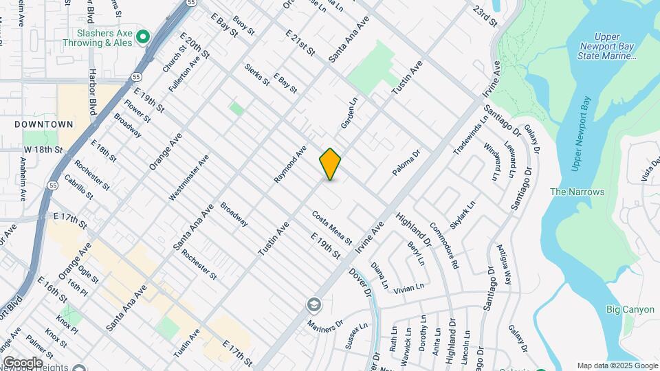 412 Esther St, Unit B Map and Location Details