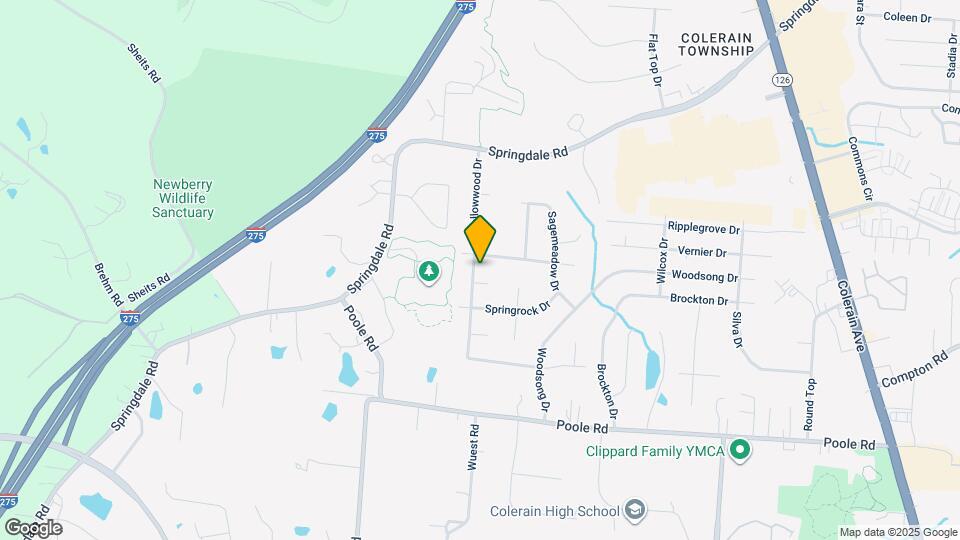 9276 Yellowwood Dr Mapa y Detalles de la Ubicación