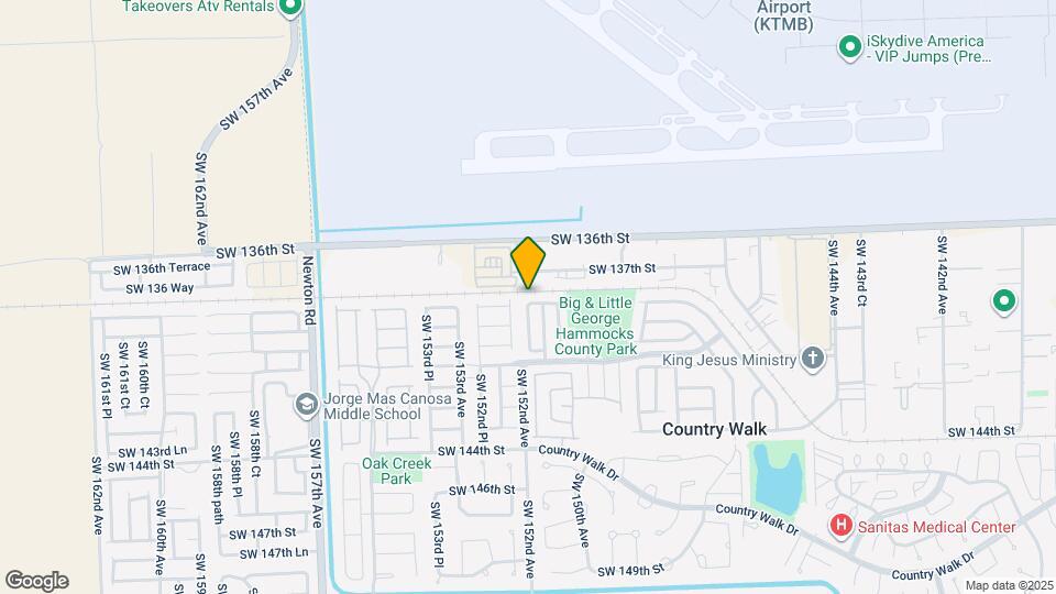 15125 SW 138th Terrace Map and Location Details