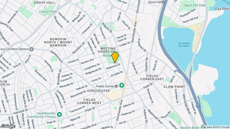33 Robinson St, Unit 1 Map and Location Details