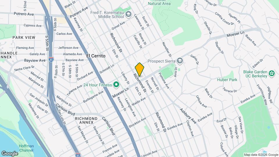 6815 Moeser Ln, Unit 6815 Moeser Lane Unit C Mapa y Detalles de la Ubicación