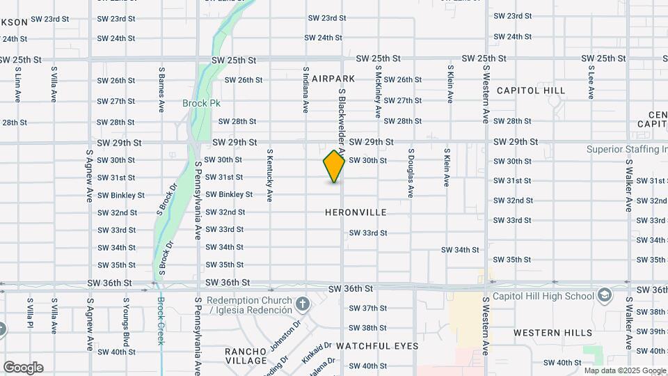 1309 SW Binkley St Map and Location Details