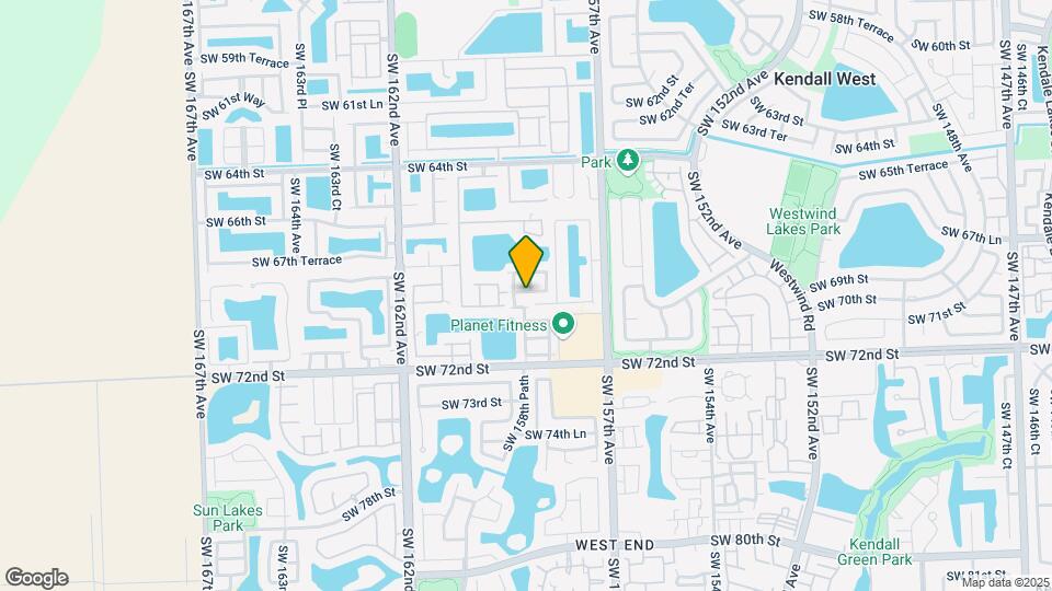 15870 SW 69th St Mapa y Detalles de la Ubicación