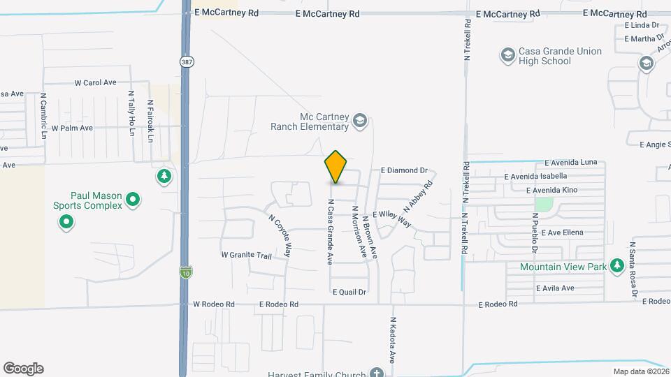 417 E Emerald Dr, Unit ID1385974P Map and Location Details