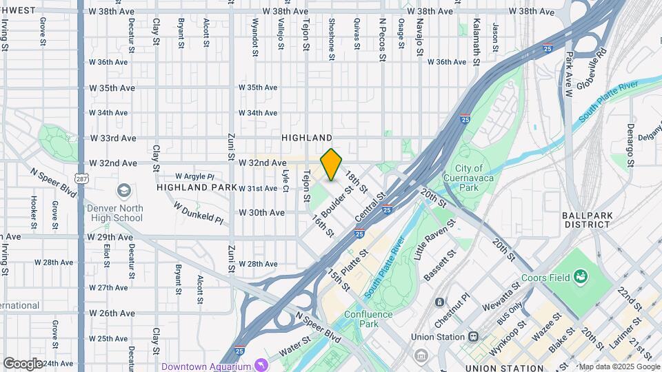 2639 17th St Map and Location Details