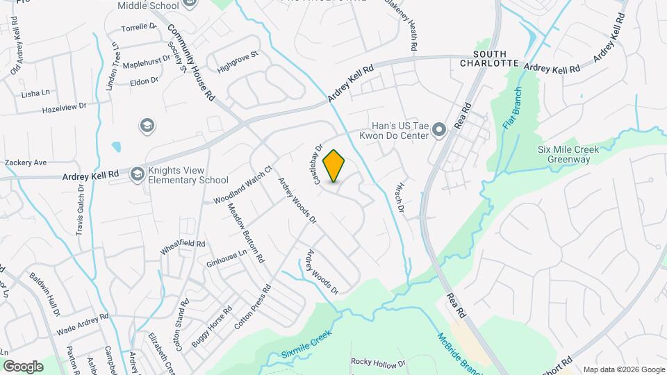 8624 Castlebay Dr Map and Location Details