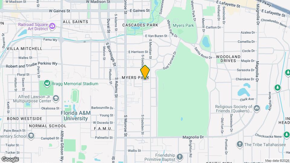 1611 S Gadsden St Mapa y Detalles de la Ubicación