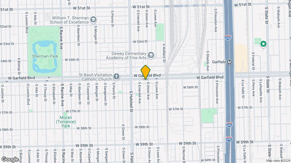 705 W Garfield Blvd Map and Location Details