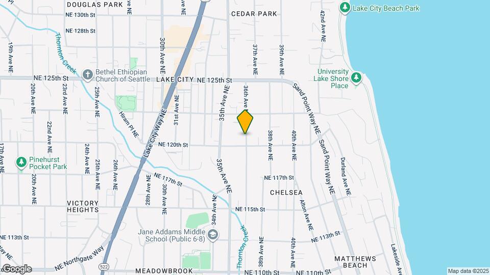 12015 36th Ave NE Map and Location Details