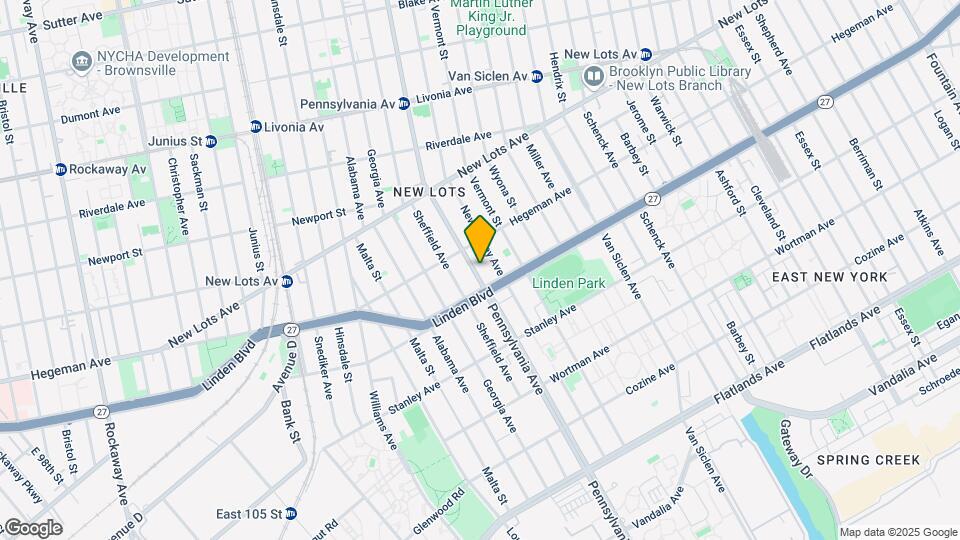 753 Pennsylvania Ave Map and Location Details
