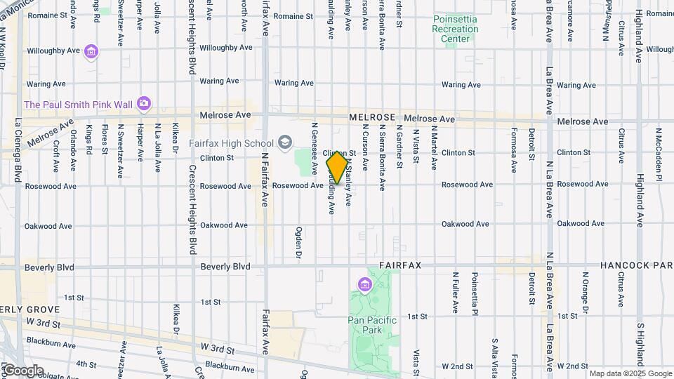 464 N Spaulding Ave Map and Location Details