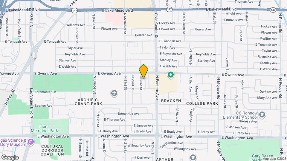 1521 Cobb Ln Map and Location Details