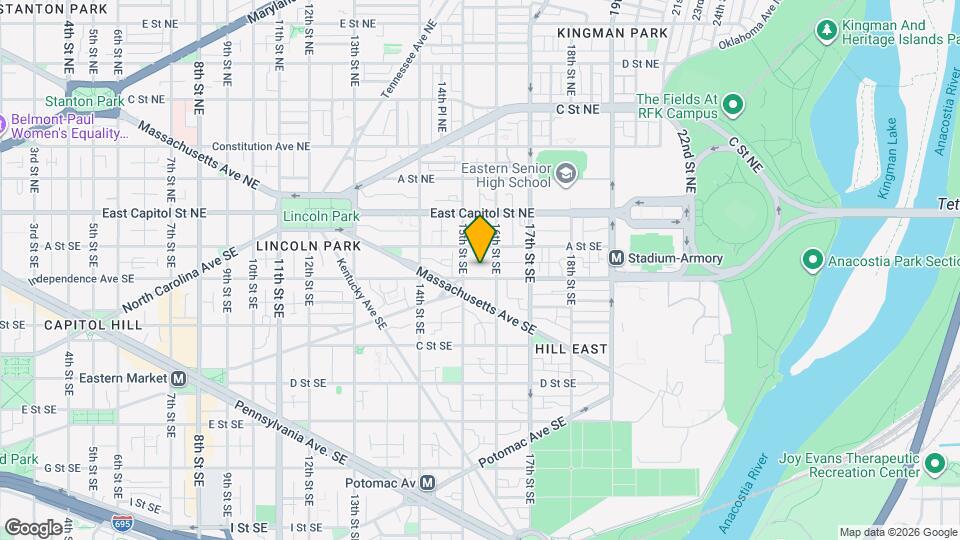 1524 Independence Ave SE Map and Location Details